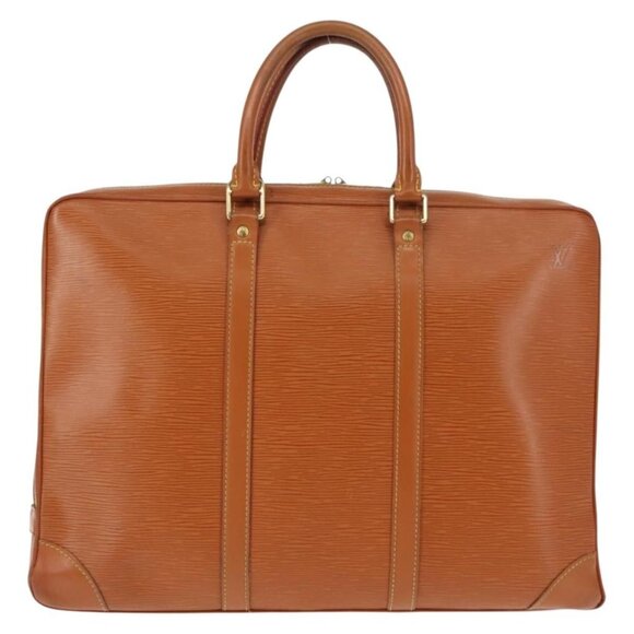 LOUIS VUITTON Epi Porte Documents Voyage Bag Zipangu Gold M54478 Auth bs29515 - Picture 3 of 16